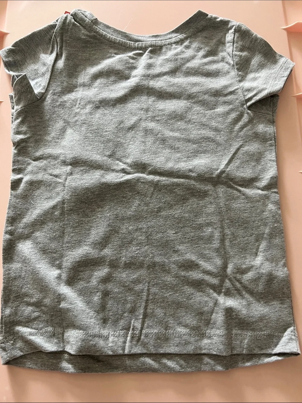 Cat & Jack Gray Tee with Black 'Wild at Heart' Botanical Graphic